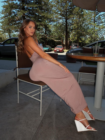 Estelle Halter Dress