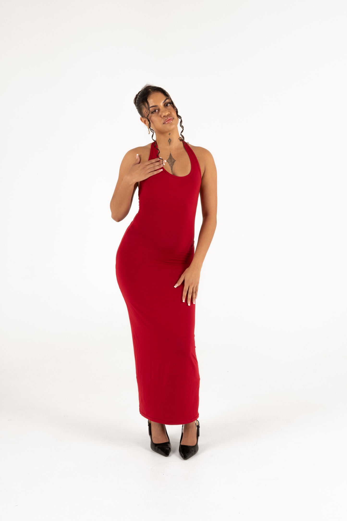 Ch'erry Halter Dress